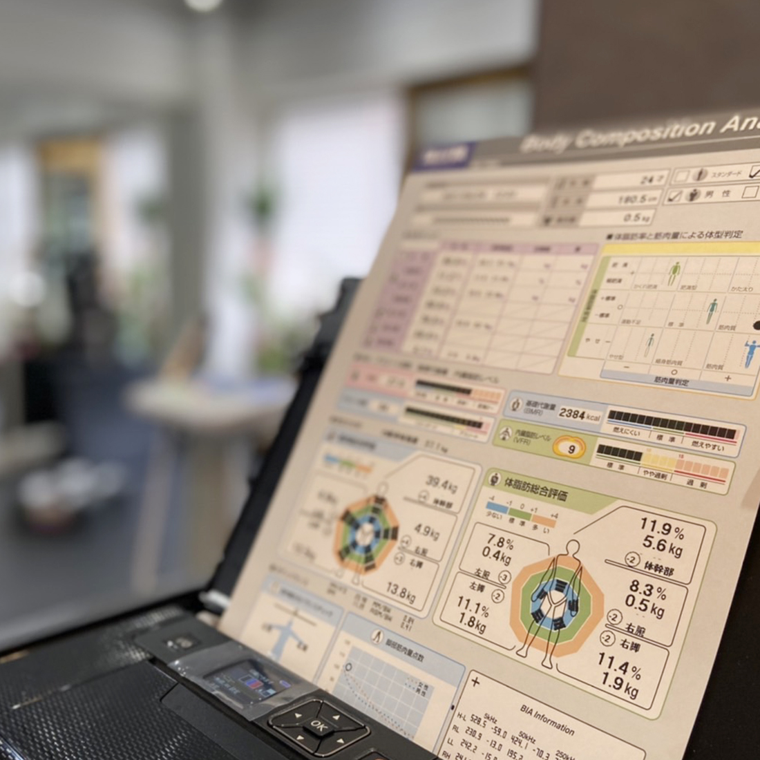 最新のフィットネスマシンが充実